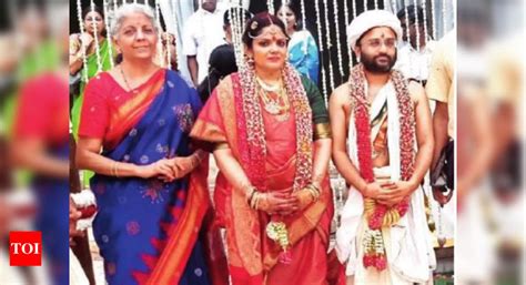 nirmala sitharaman daughter marriage news